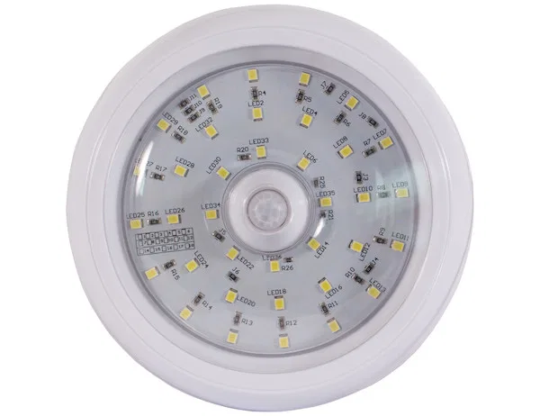 5625338 – BUYERS PROD Dome Light, Clear Polycarbonate Lens Plastic Housing LED Clear Bulb 12 To 24 Volt Surface Mount...